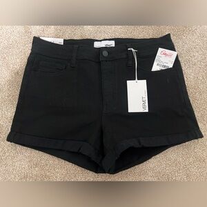 Vervet Holly Mid-Rise Roll Shorts